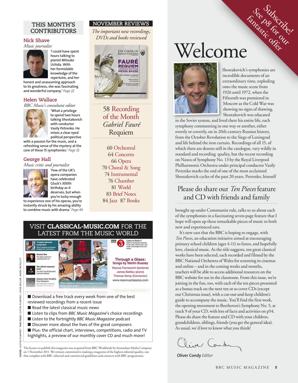 BBC Music Magazine Preview Pages