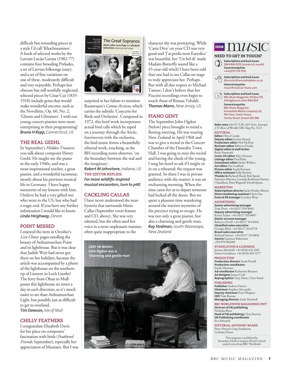 BBC Music Magazine Preview Pages