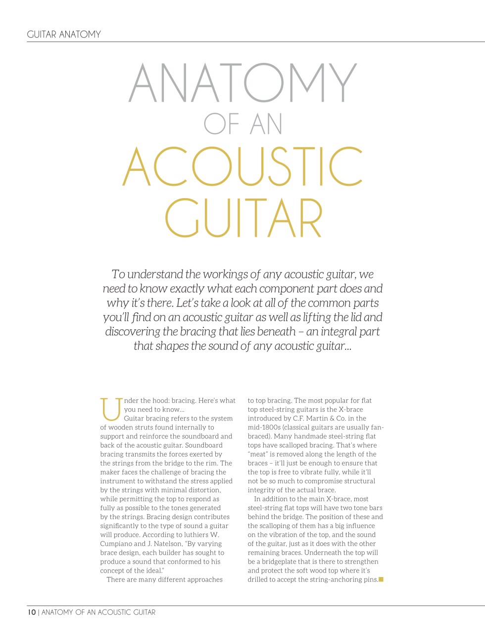 Acoustic Preview Pages