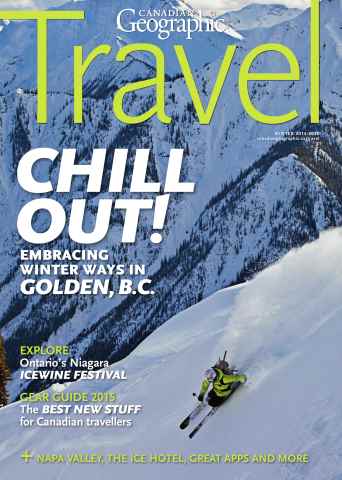 Canadian Geographic issue November Travel 2014