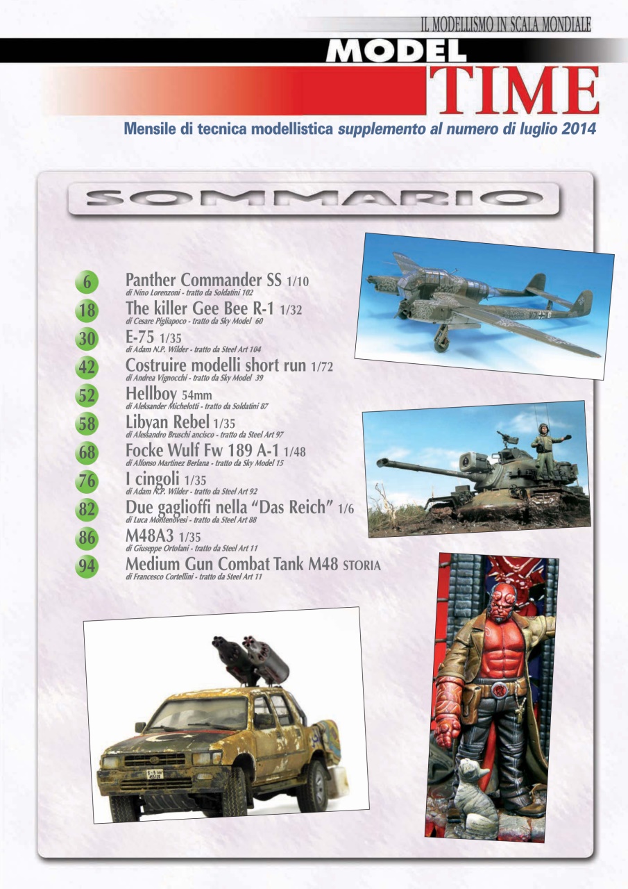 Model Time Preview Pages