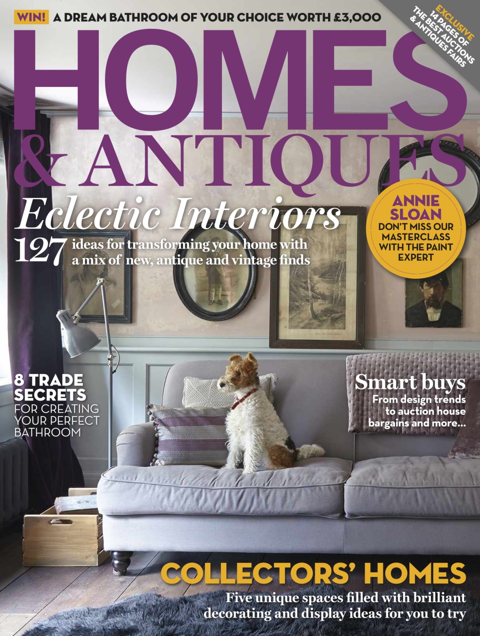 Homes & Antiques Magazine Preview Pages