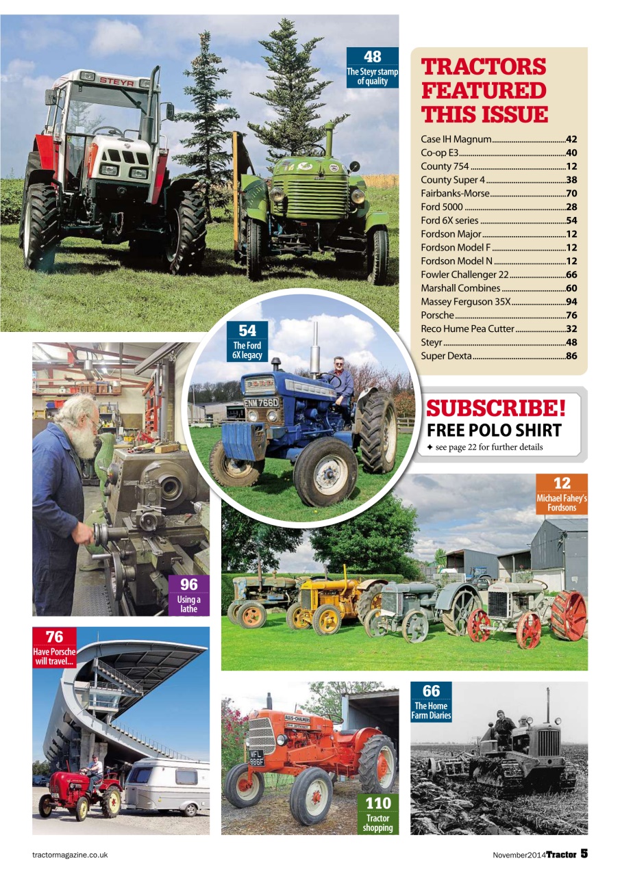 Tractor & Farming Heritage Magazine Preview Pages