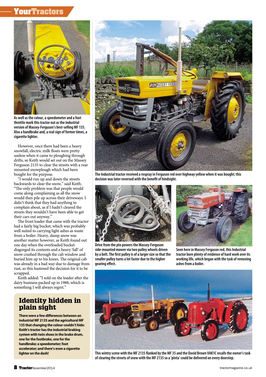 Tractor & Farming Heritage Magazine Preview Pages