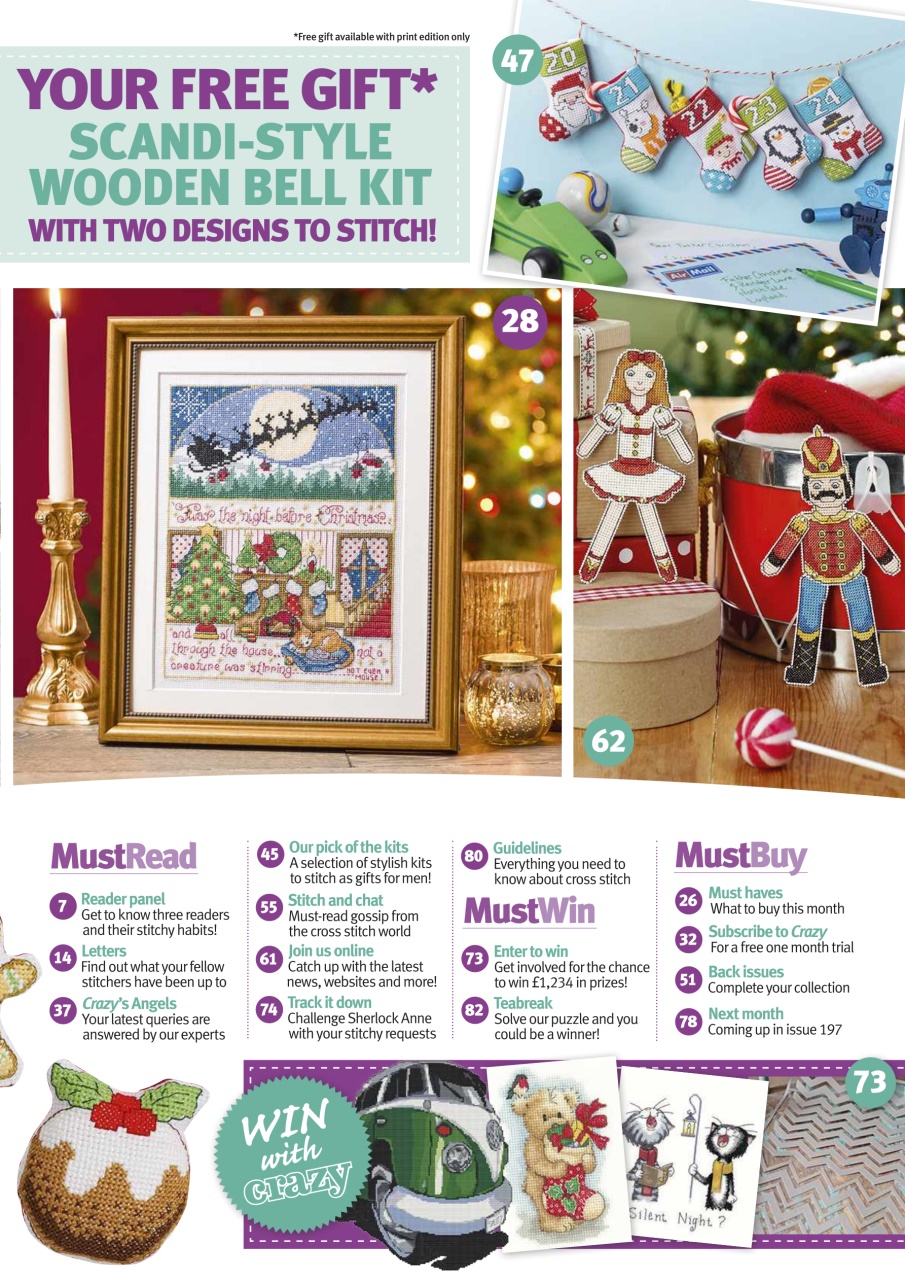 Cross Stitch Crazy Preview Pages