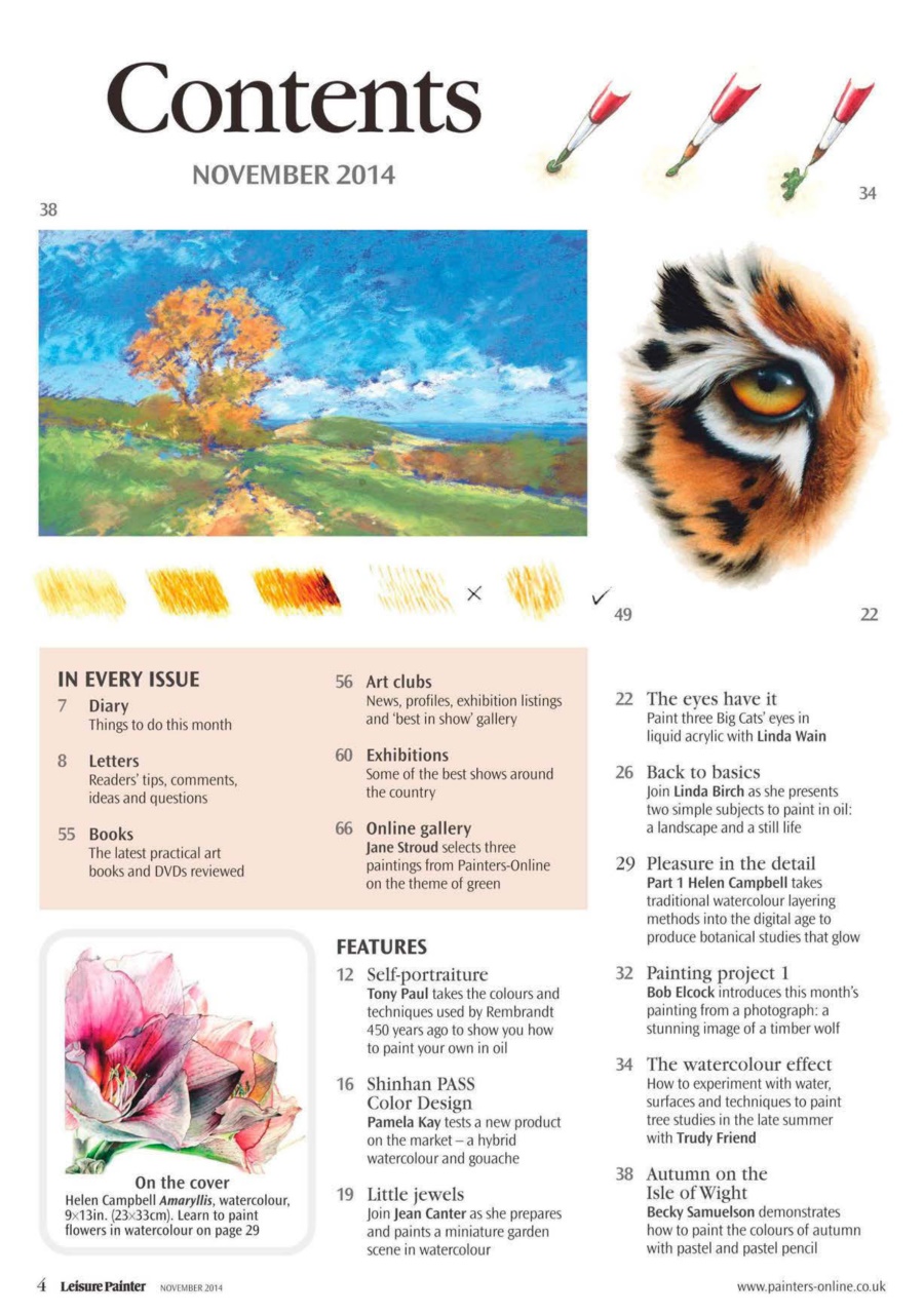 Leisure Painter & The Artist Preview Pages