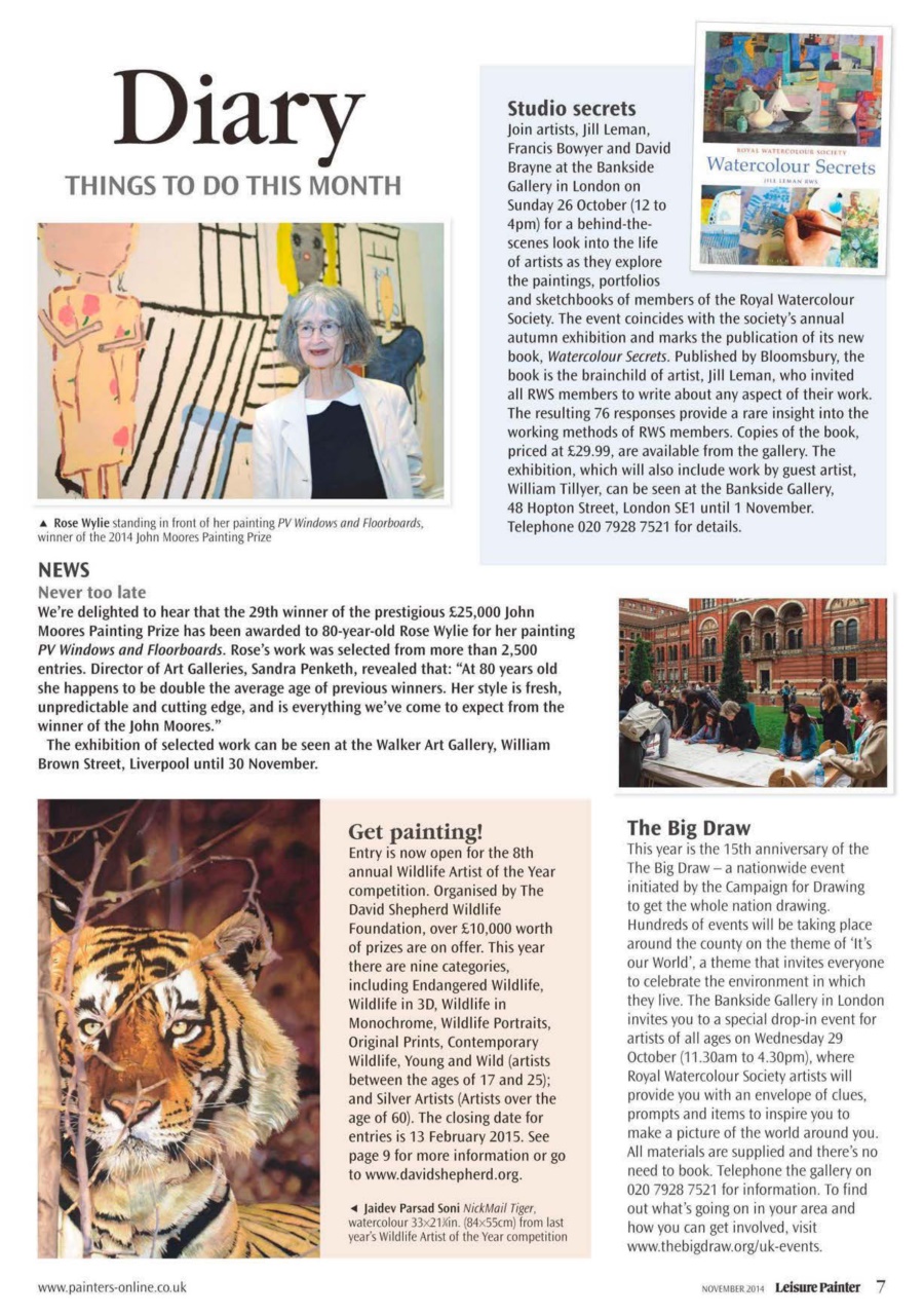 Leisure Painter & The Artist Preview Pages