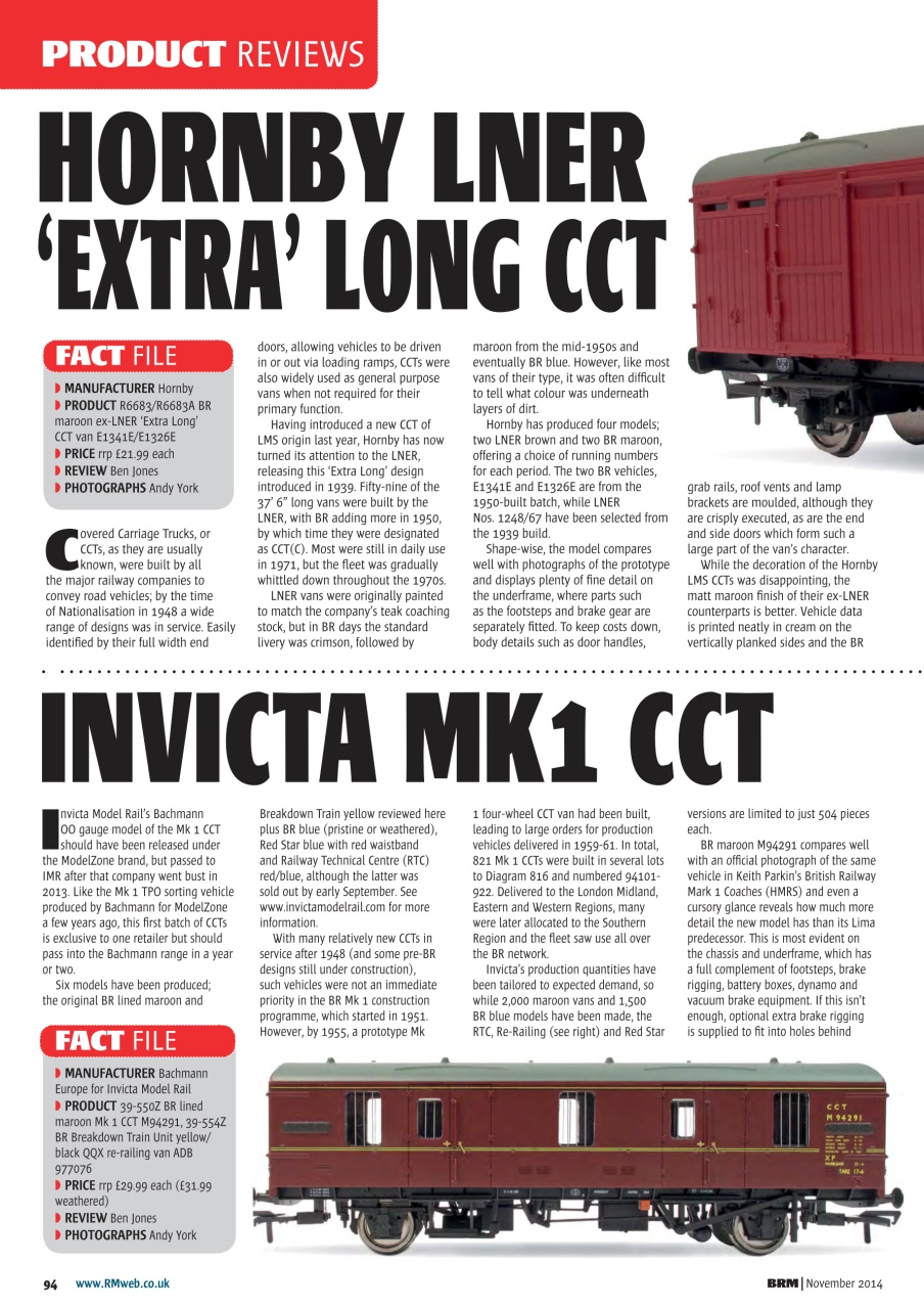 British Railway Modelling (BRM) Preview Pages