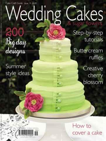 Cake Craft Guides issue Issue 19 - Wedding Cakes & Sugar Flowers