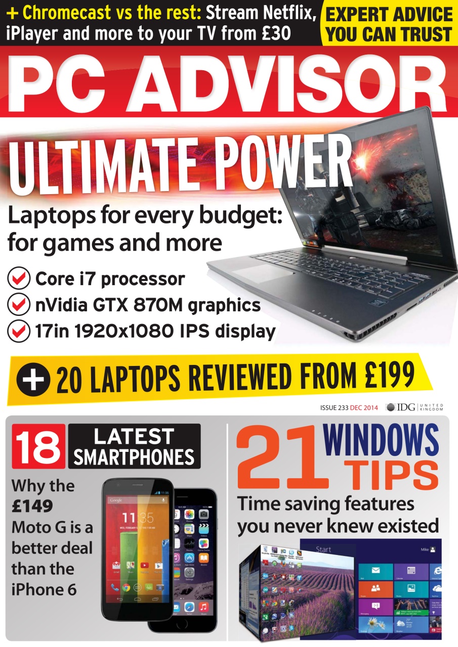 Tech Advisor Preview Pages