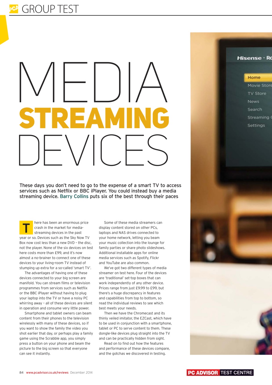 Tech Advisor Preview Pages