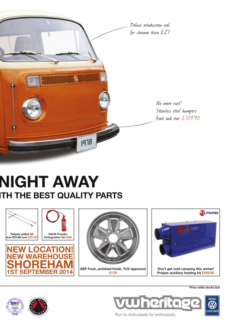 VW Camper Preview Pages