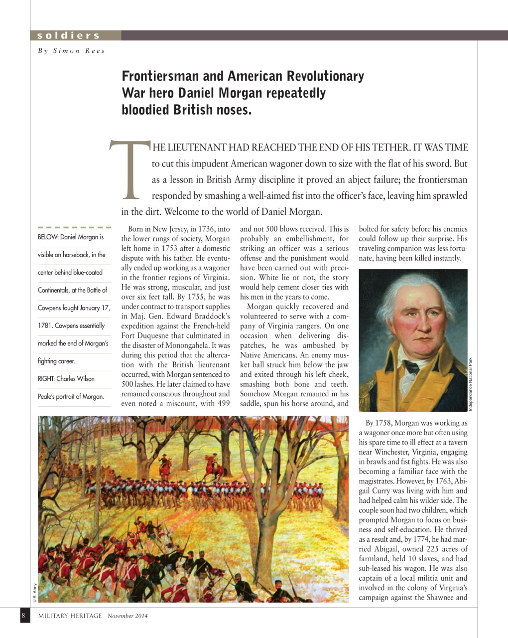 Military Heritage Preview Pages