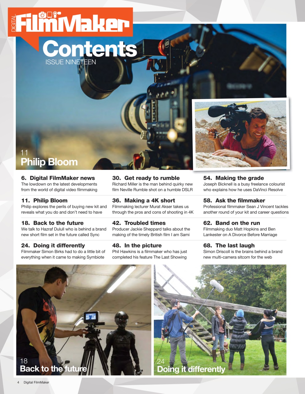 Digital FilmMaker Preview Pages