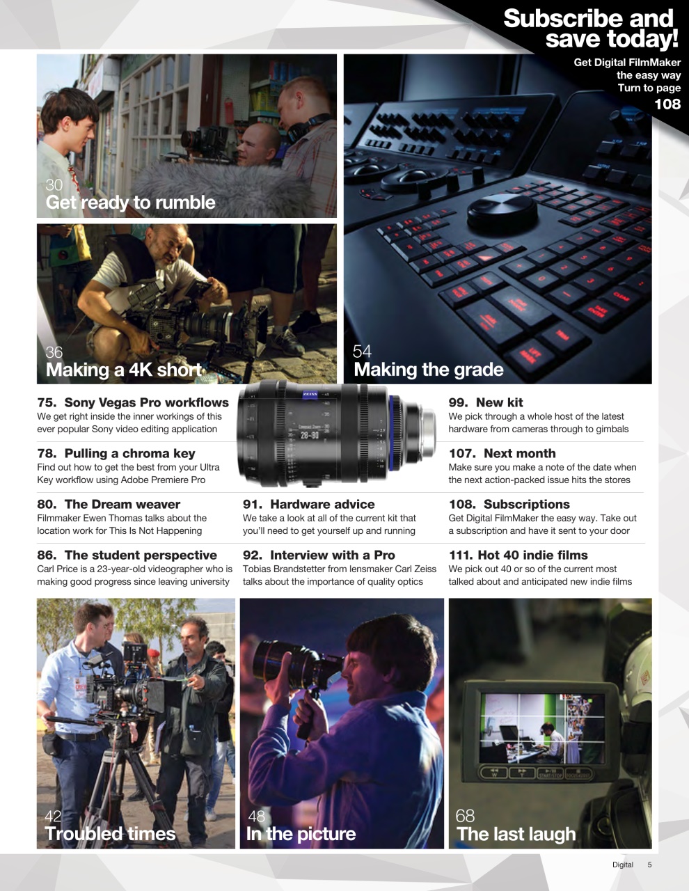 Digital FilmMaker Preview Pages