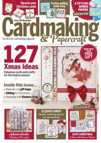 Cardmaking & Papercraft issue November 2014