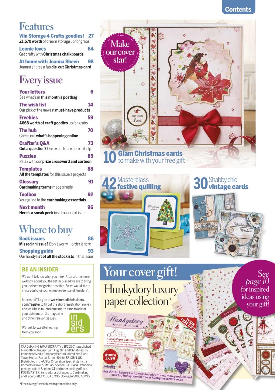 Cardmaking & Papercraft Preview Pages