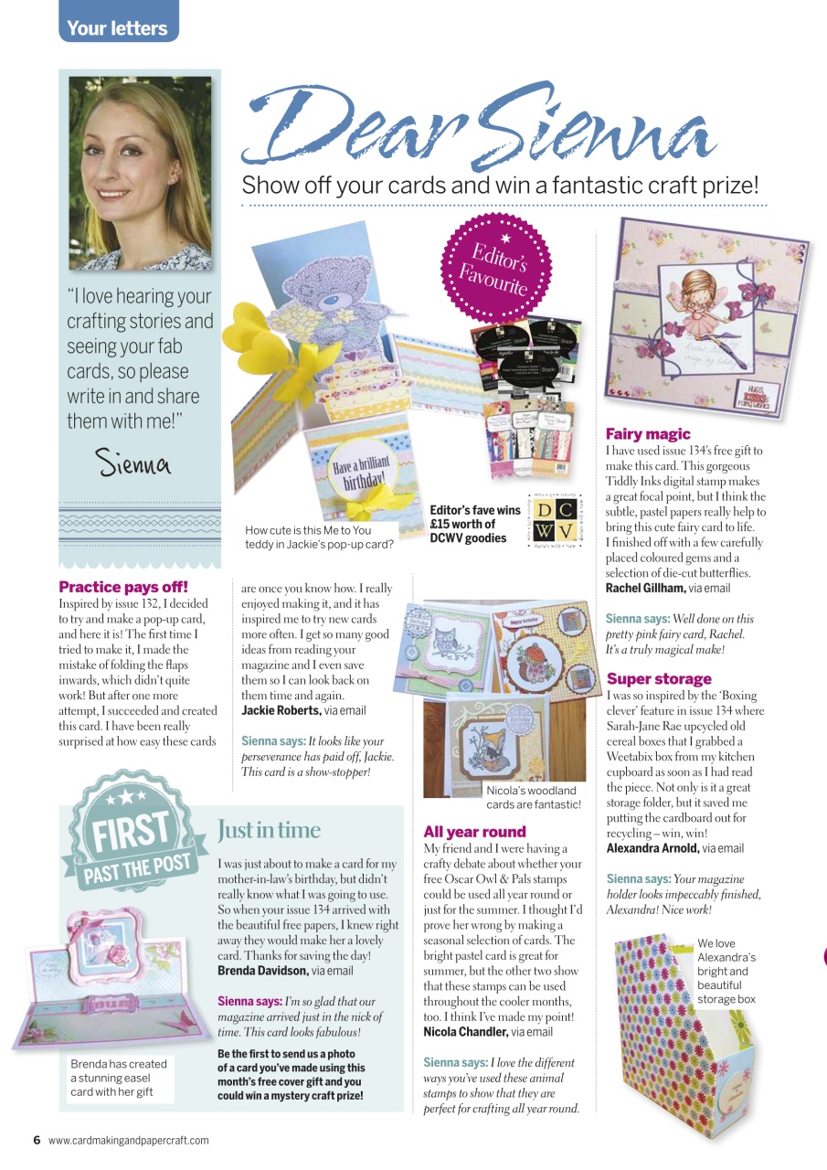 Cardmaking & Papercraft Preview Pages
