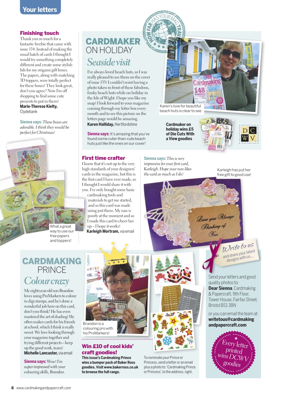 Cardmaking & Papercraft Preview Pages