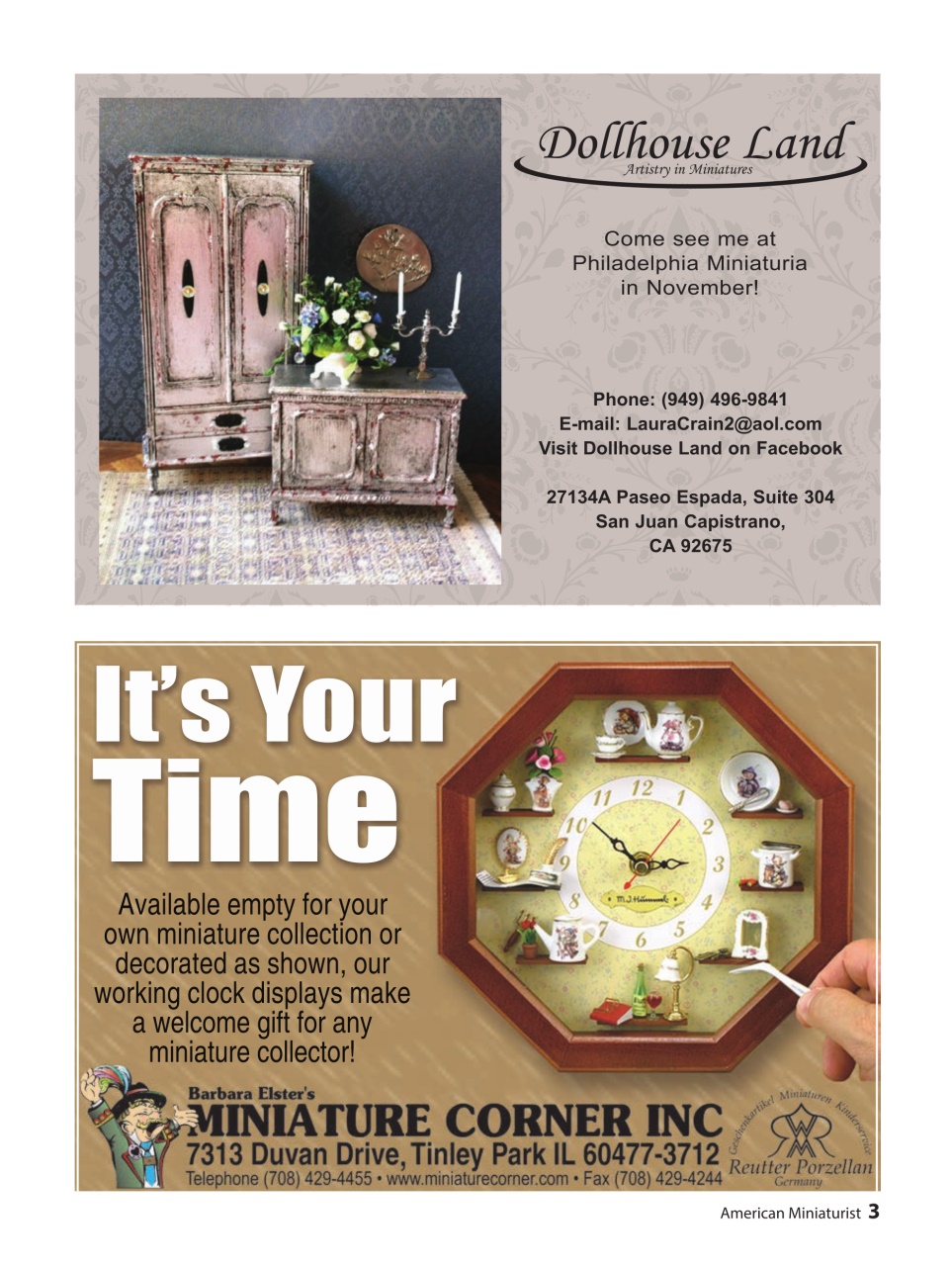 American Miniaturist Preview Pages