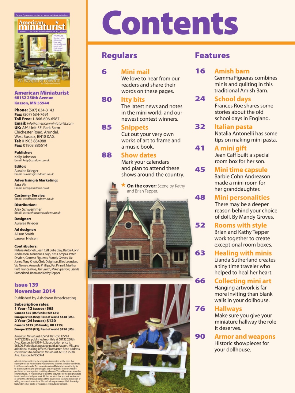 American Miniaturist Preview Pages