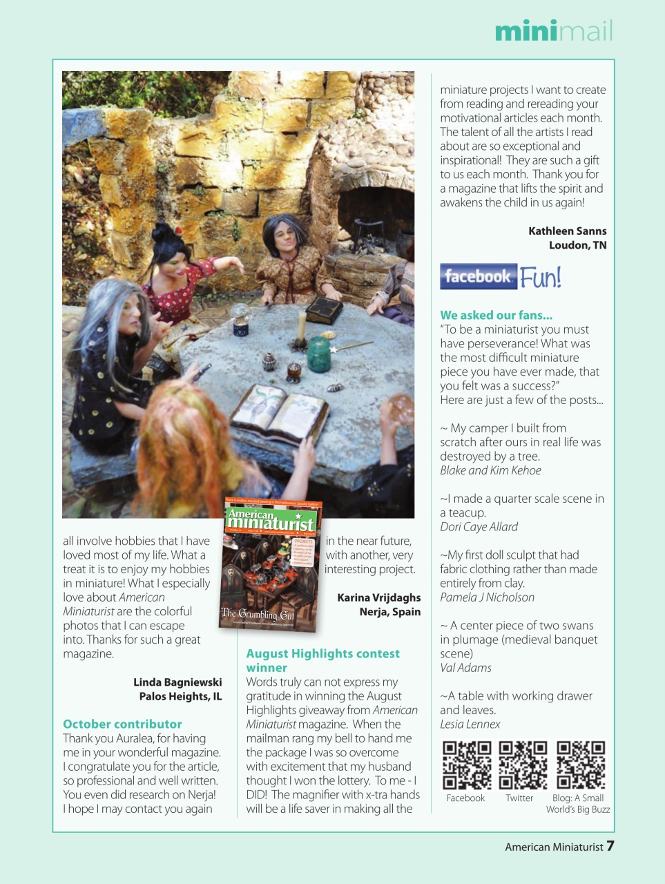 American Miniaturist Preview Pages
