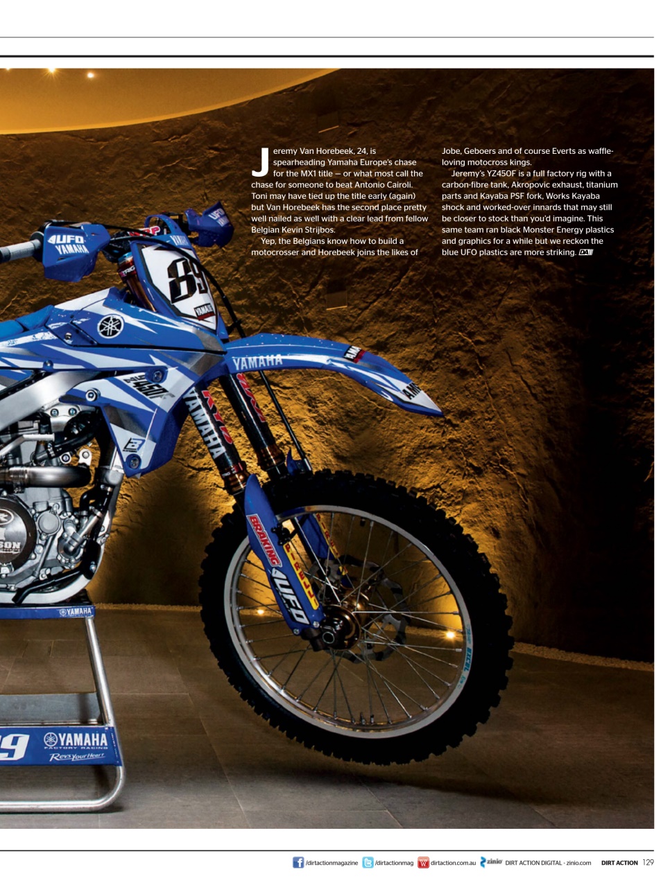 Dirt Action Preview Pages