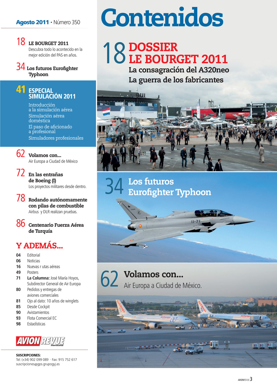 Avion Revue Internacional Preview Pages