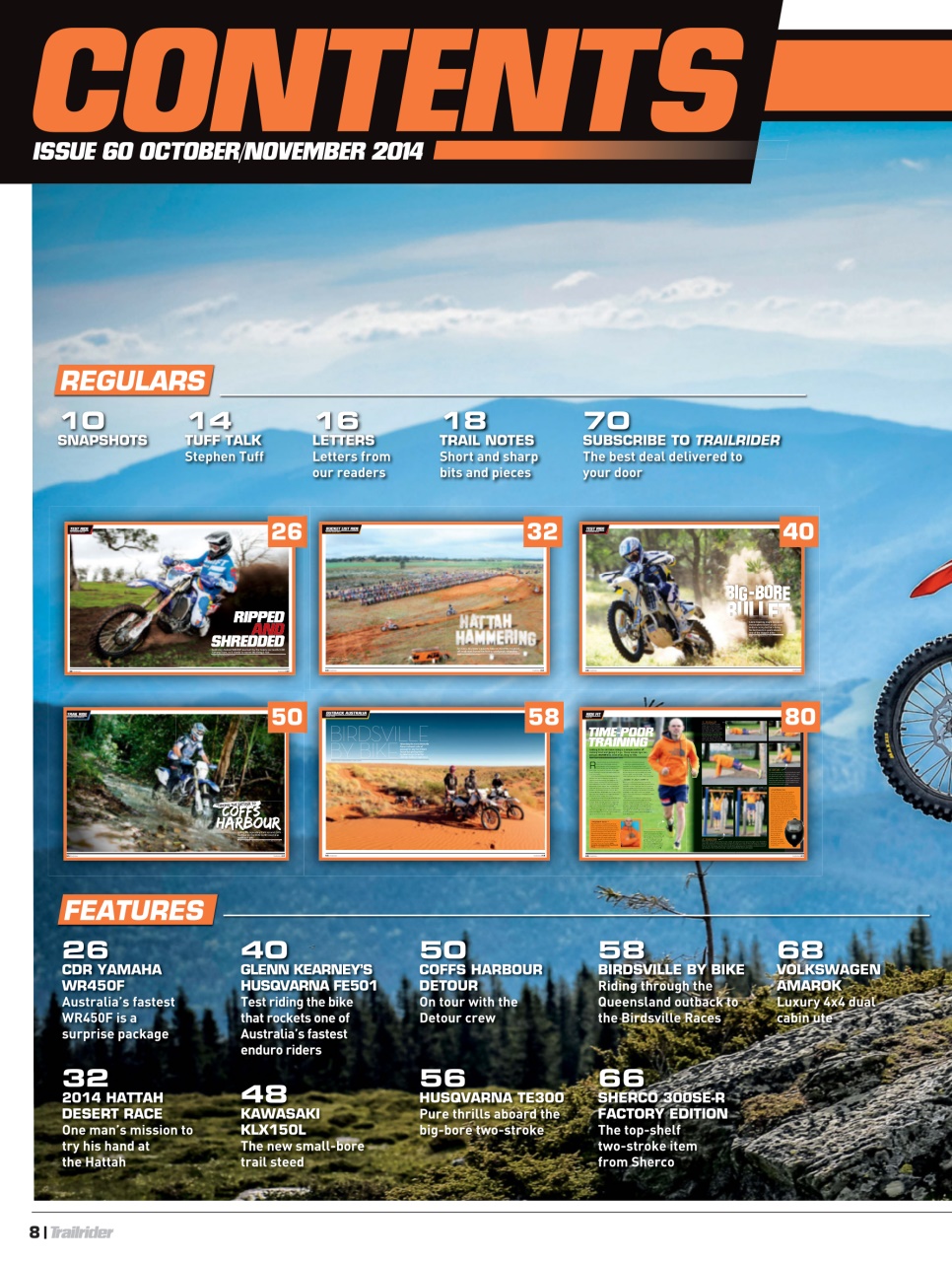 Trailrider Preview Pages