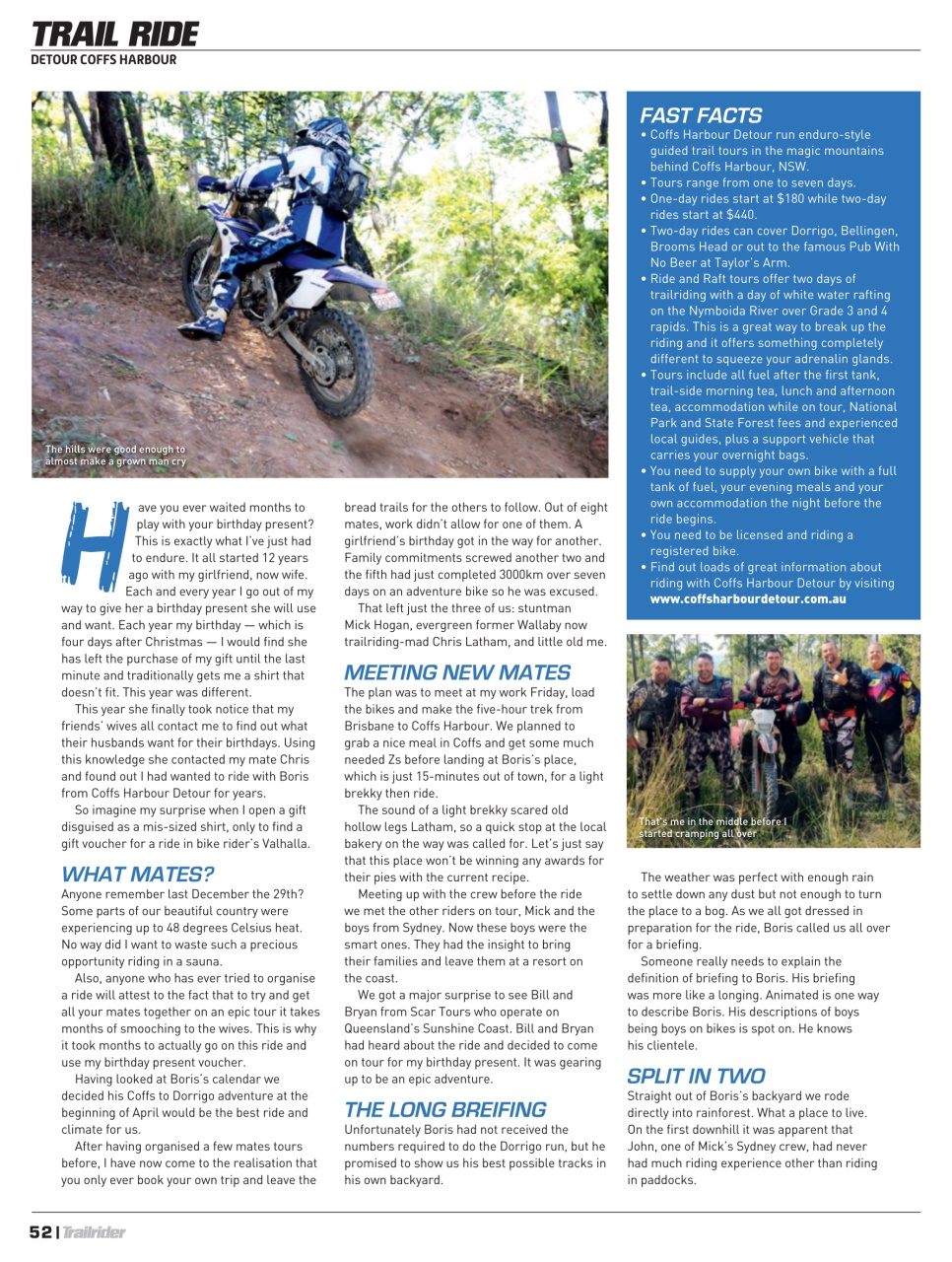 Trailrider Preview Pages