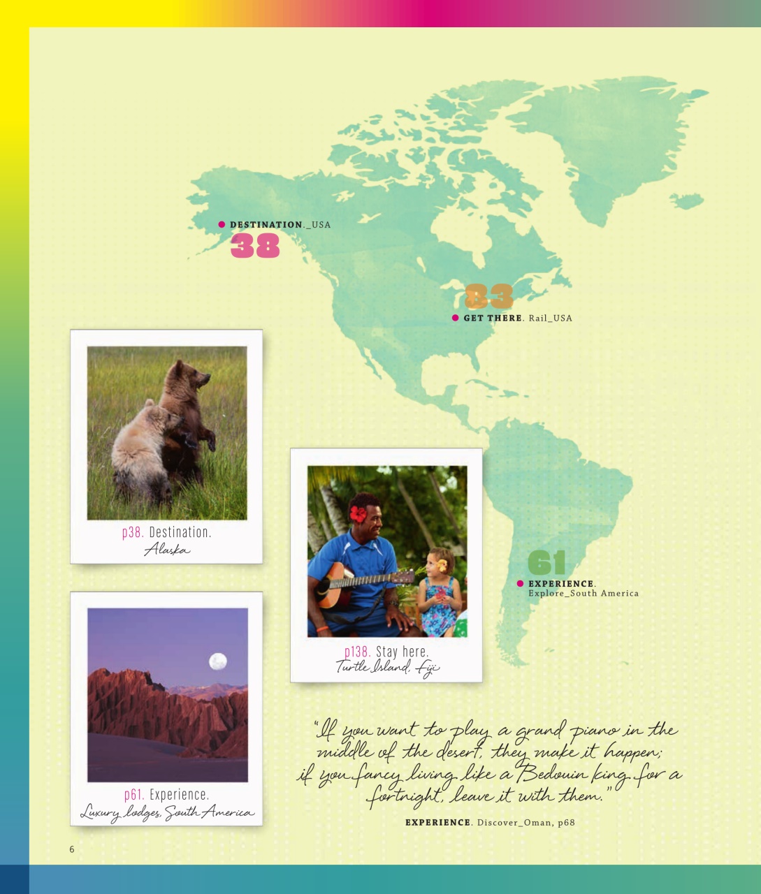 Luxury Travel Preview Pages