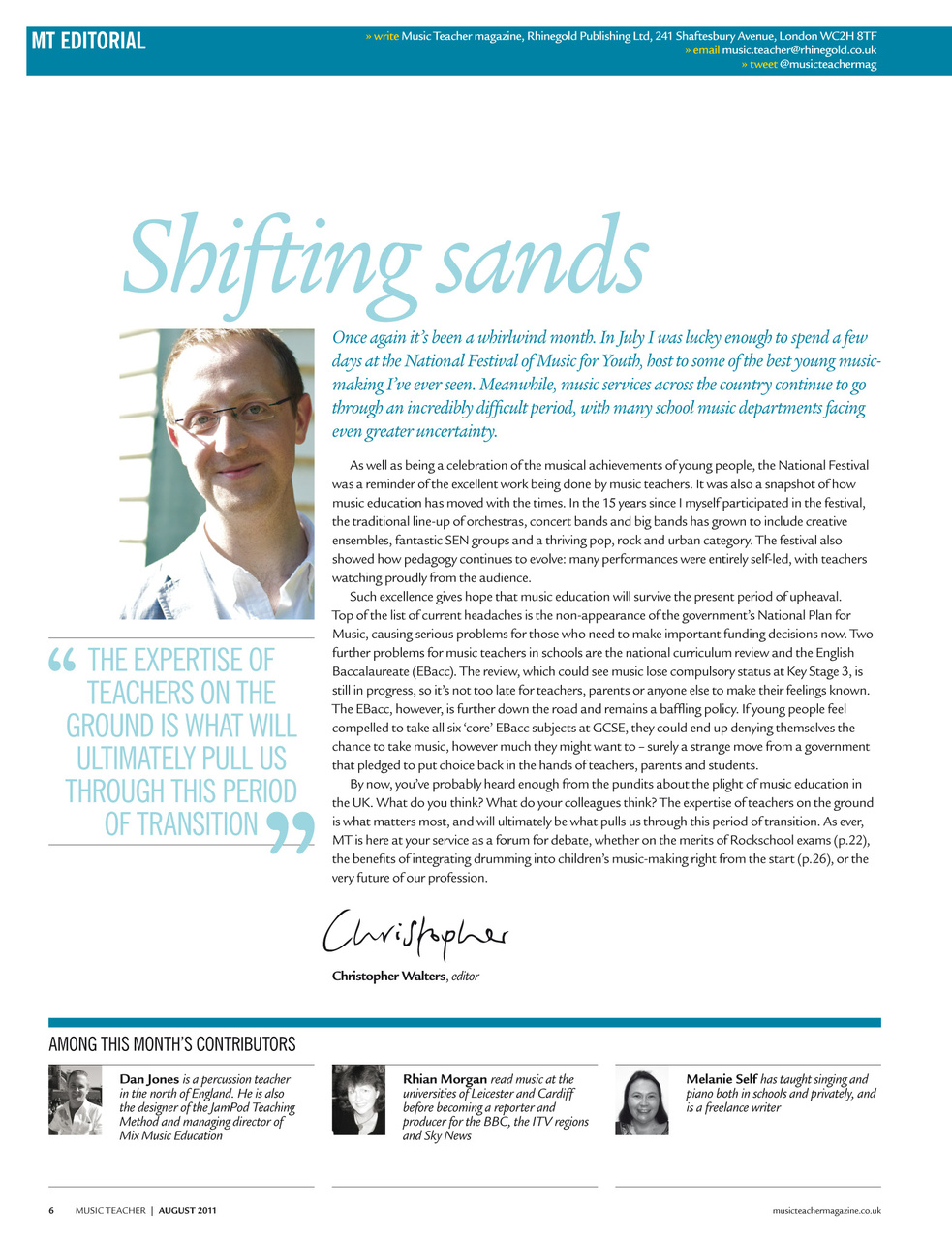 Music Teacher Preview Pages