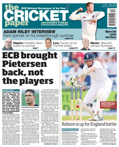 The Cricket Paper issue 