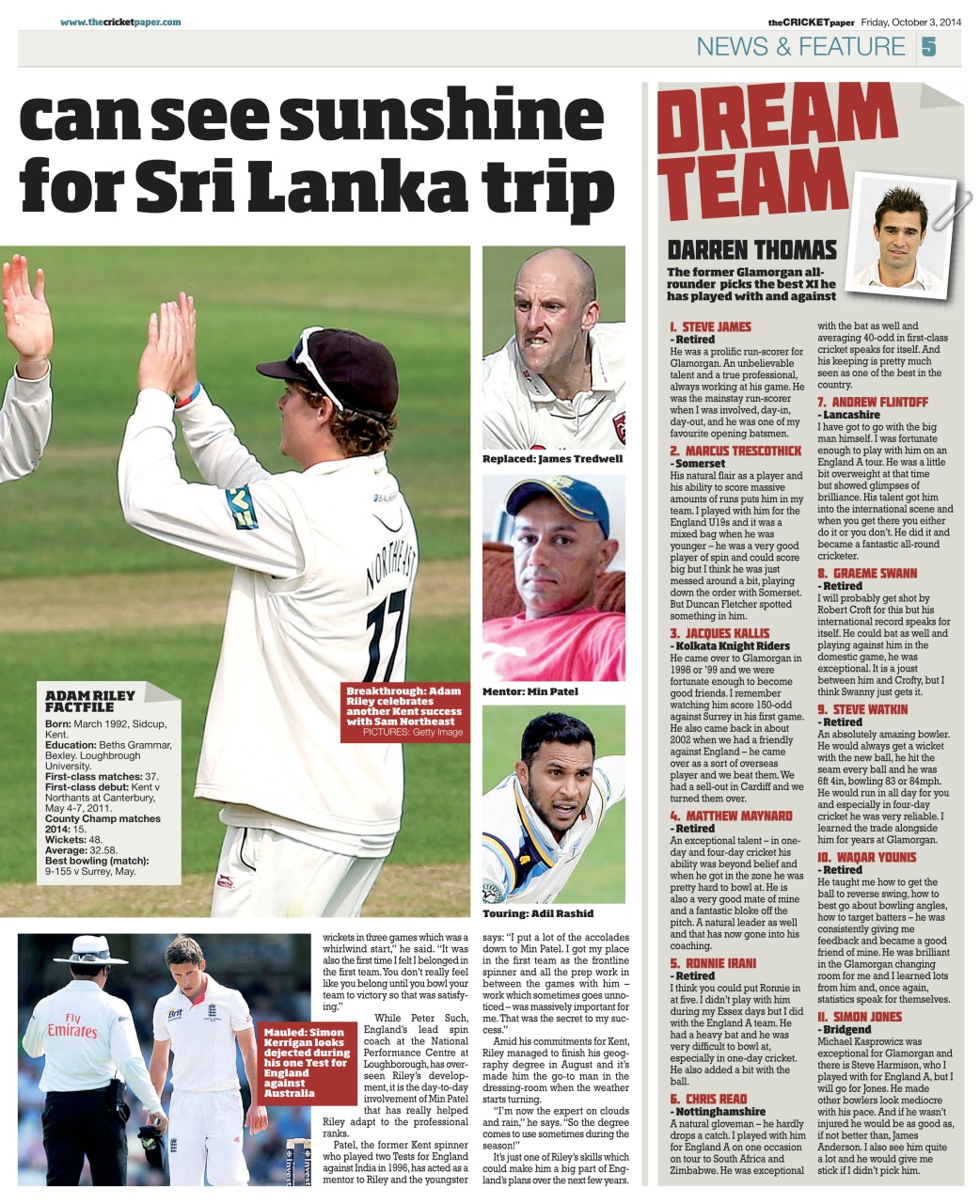The Cricket Paper Preview Pages
