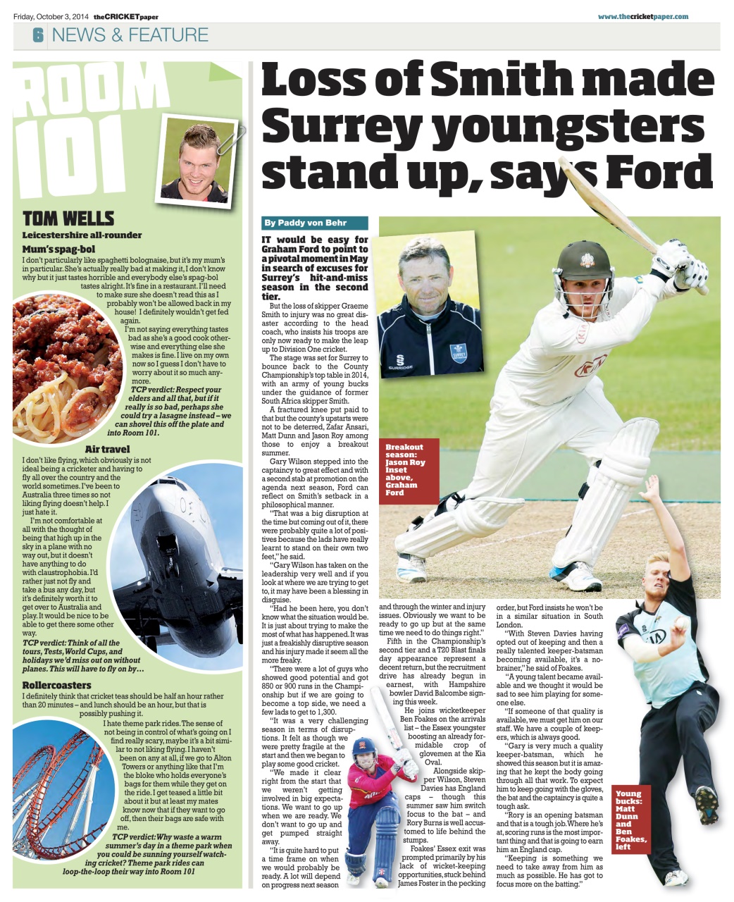 The Cricket Paper Preview Pages