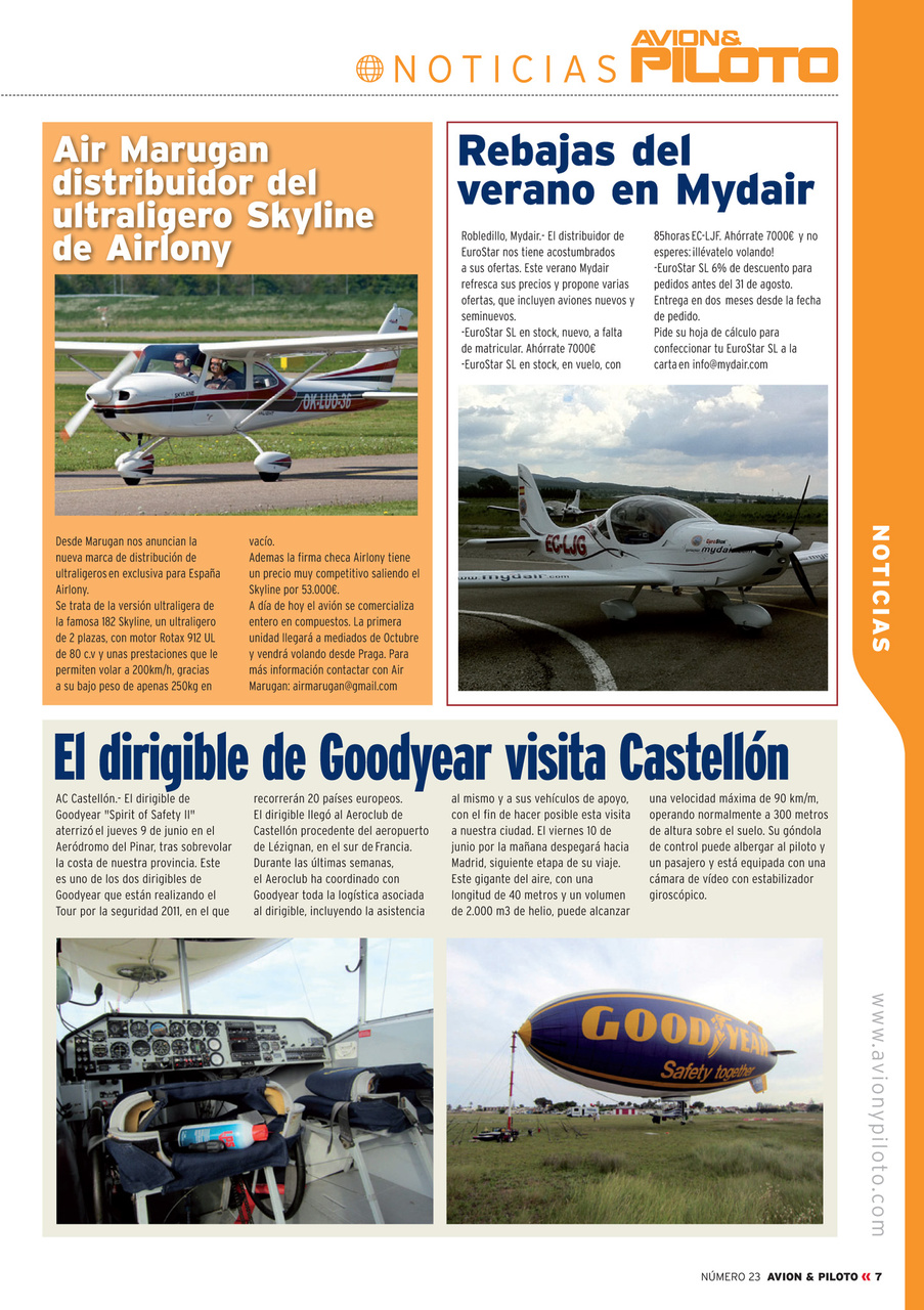 Revista Avion & Piloto Preview Pages