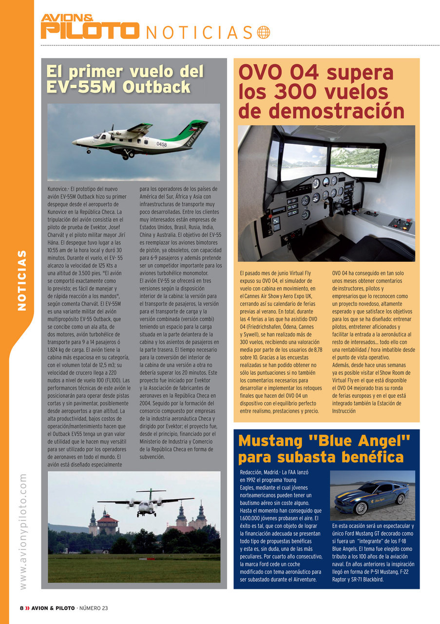 Revista Avion & Piloto Preview Pages