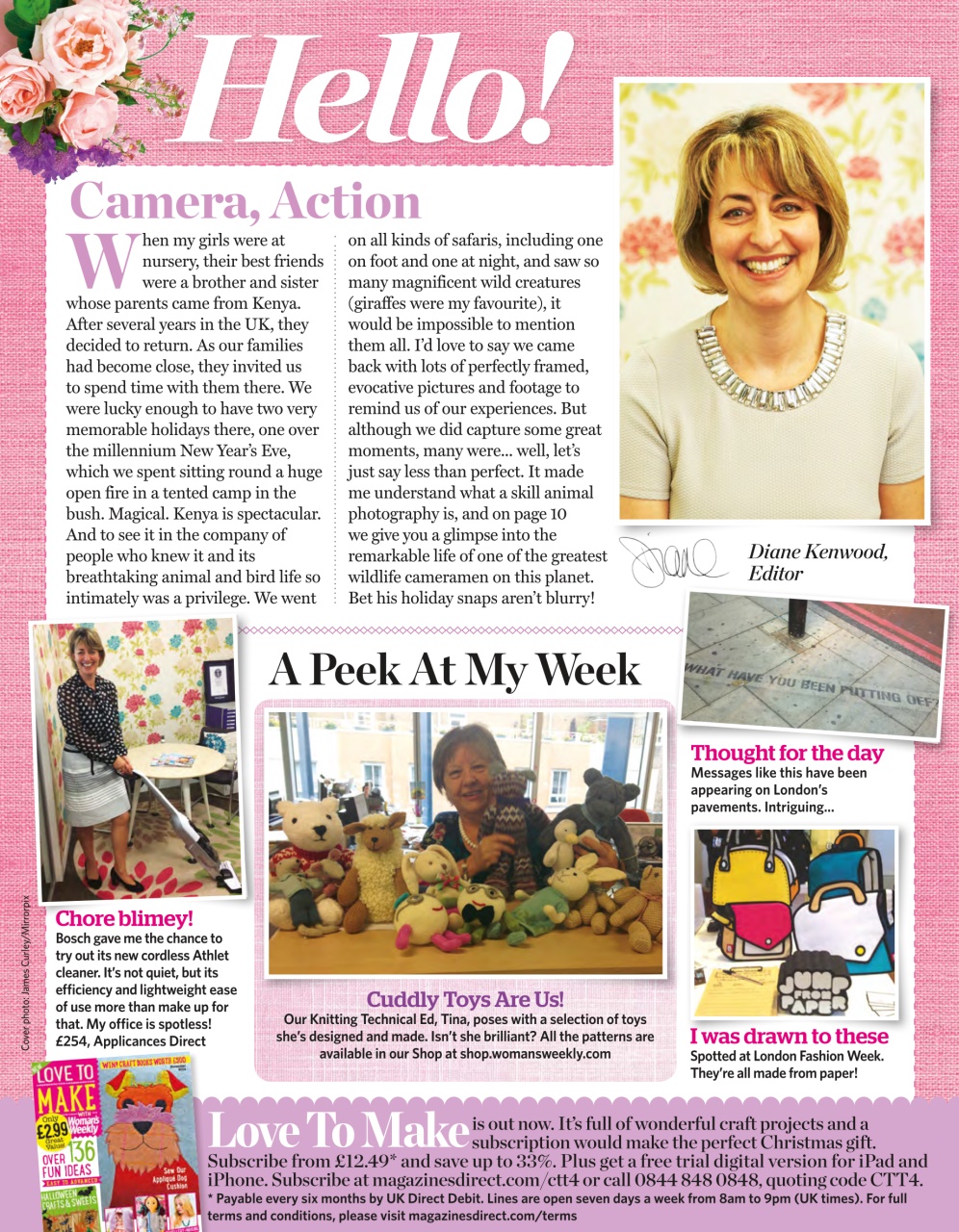 Woman's Weekly Preview Pages