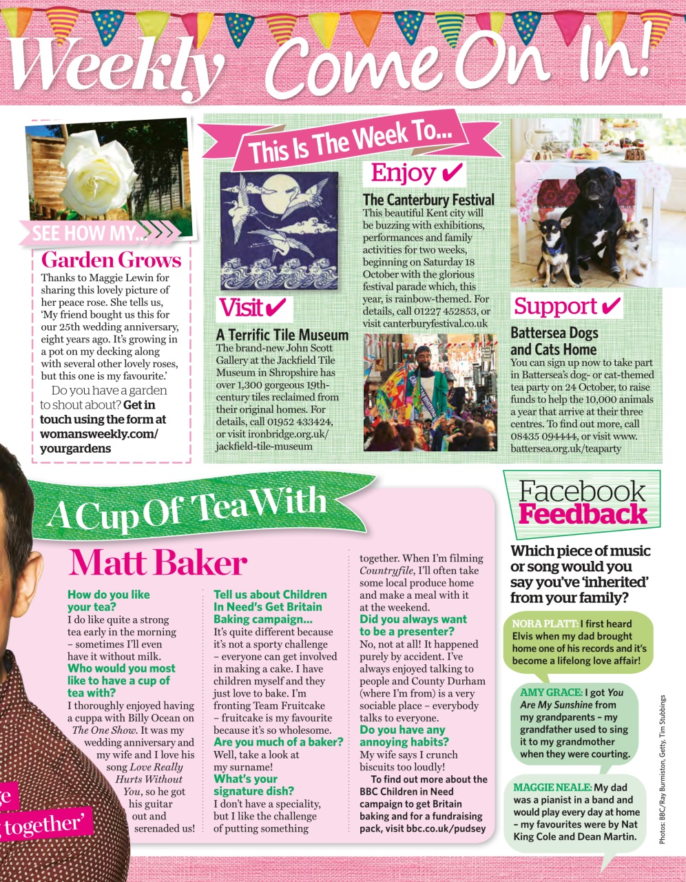 Woman's Weekly Preview Pages