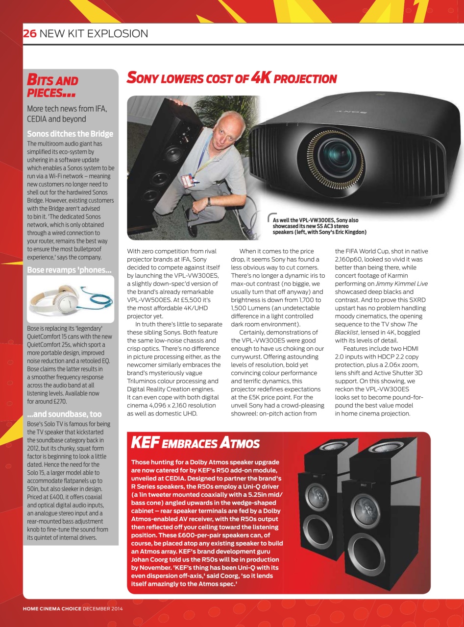 Home Cinema Choice Preview Pages