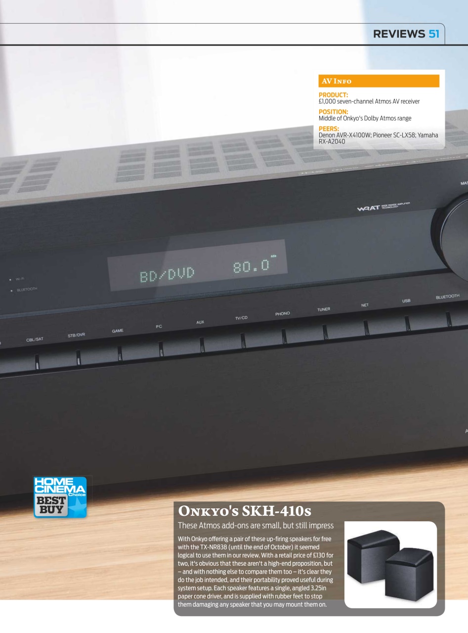 Home Cinema Choice Preview Pages