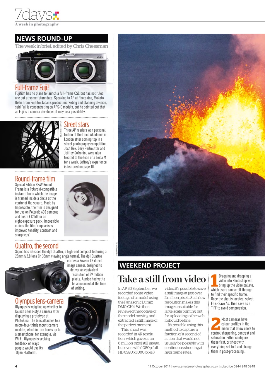 Amateur Photographer Preview Pages