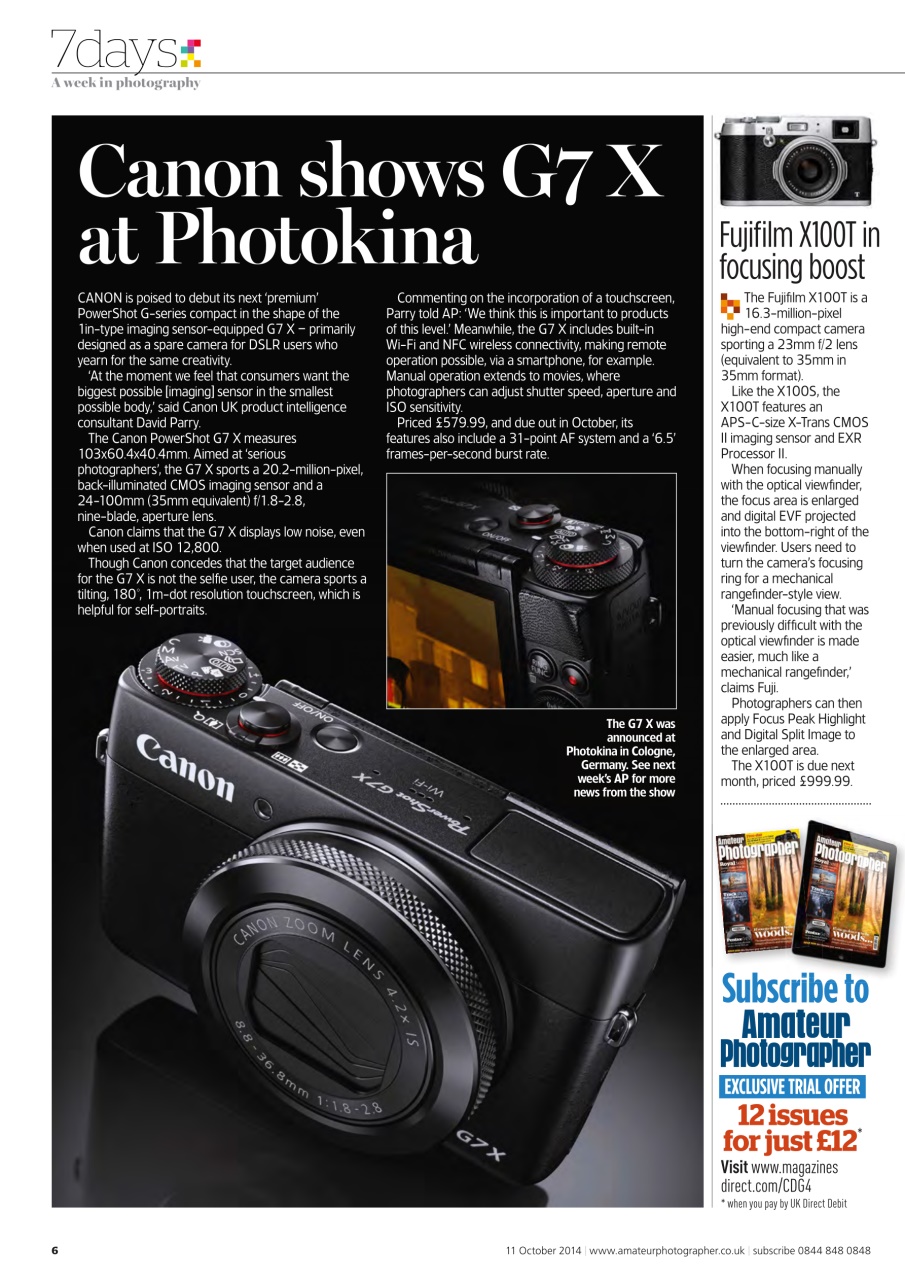Amateur Photographer Preview Pages