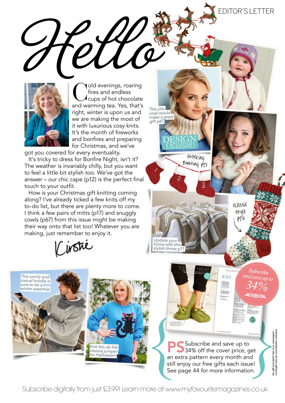 Simply Knitting Preview Pages