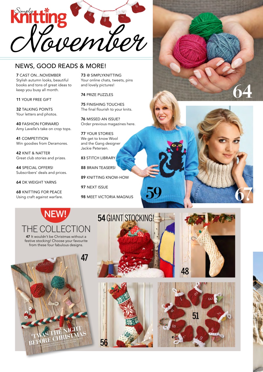 Simply Knitting Preview Pages