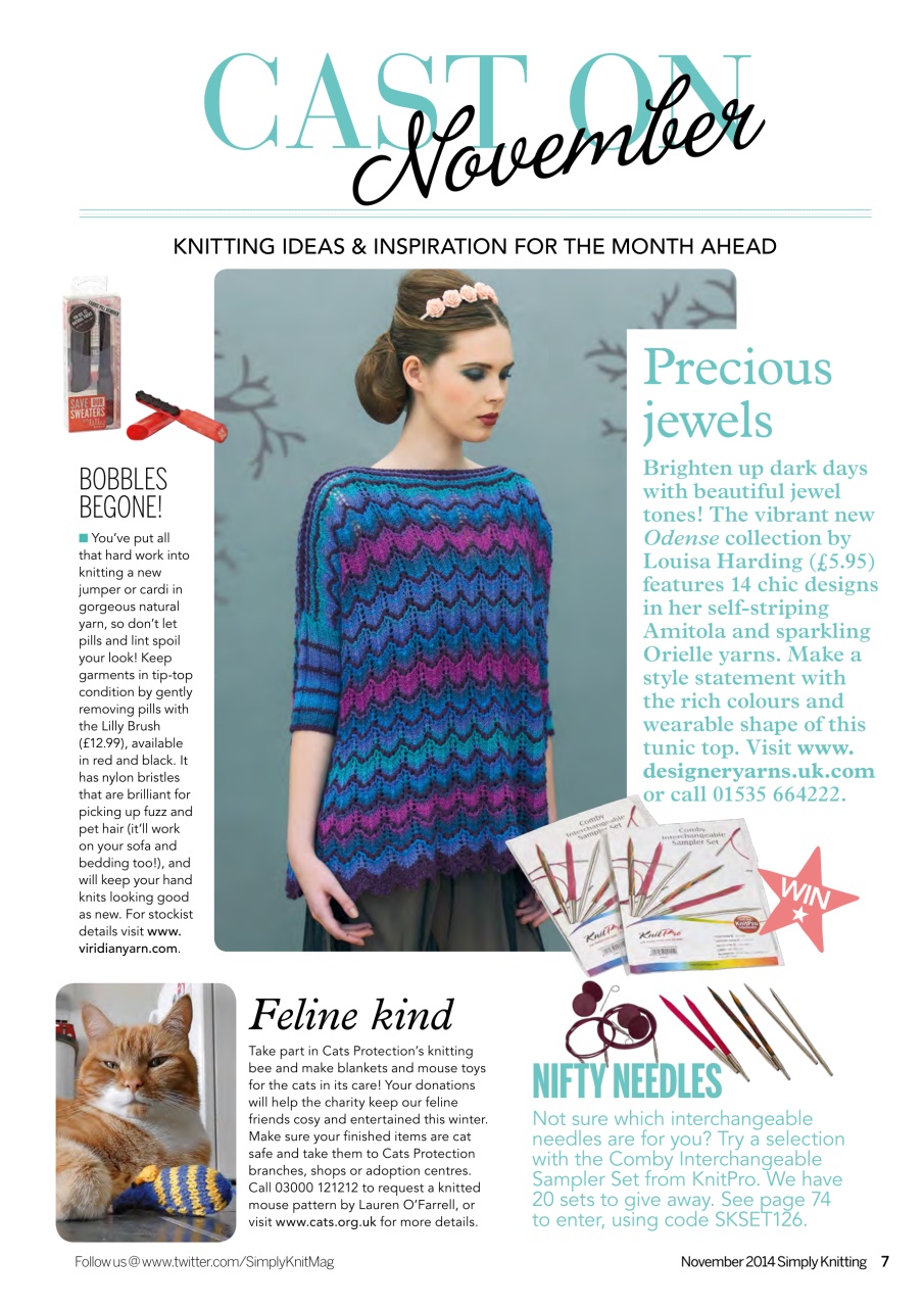 Simply Knitting Preview Pages