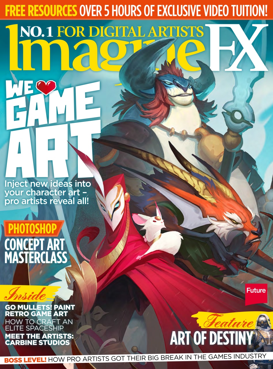 ImagineFX Preview Pages