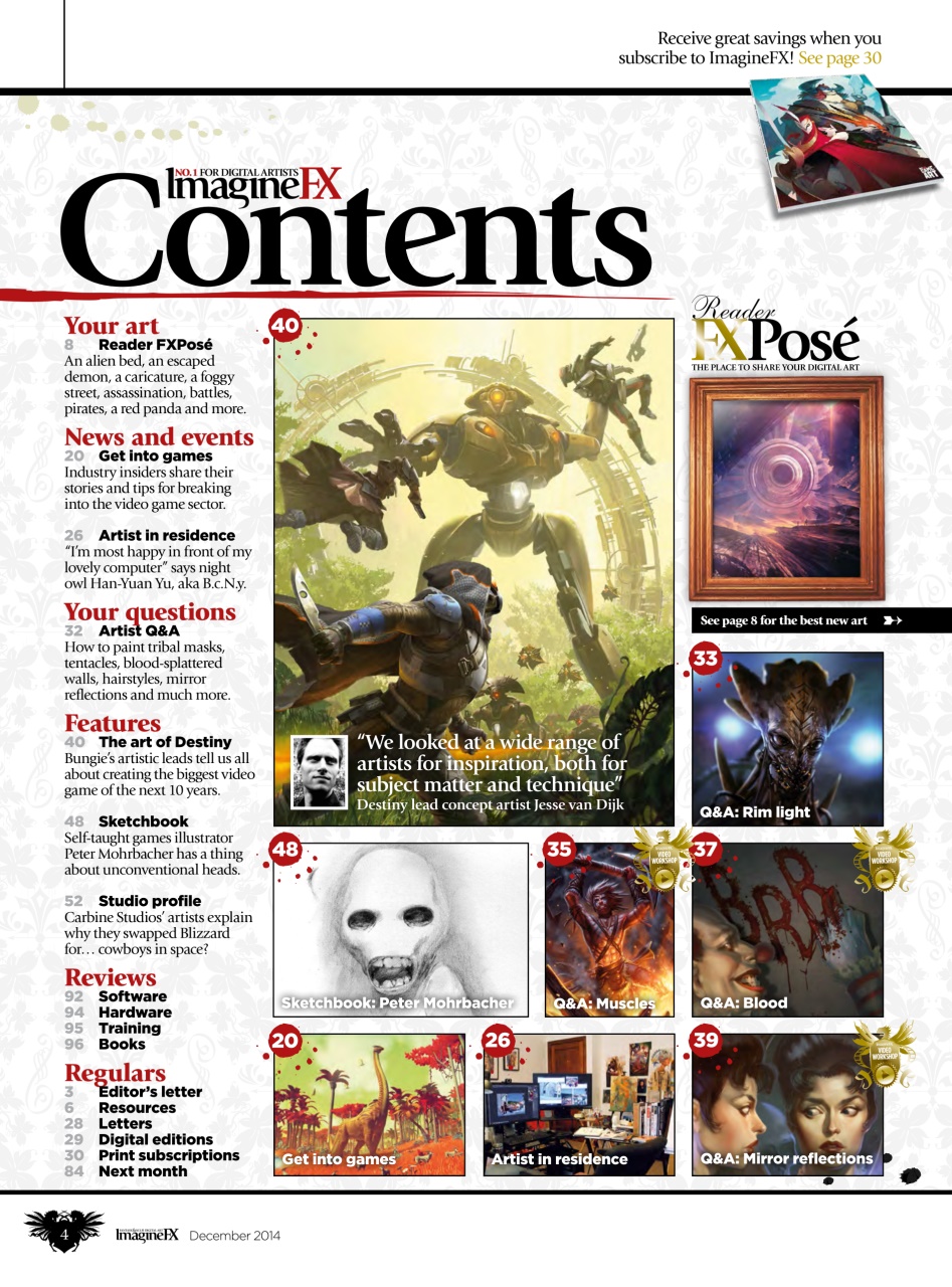 ImagineFX Preview Pages