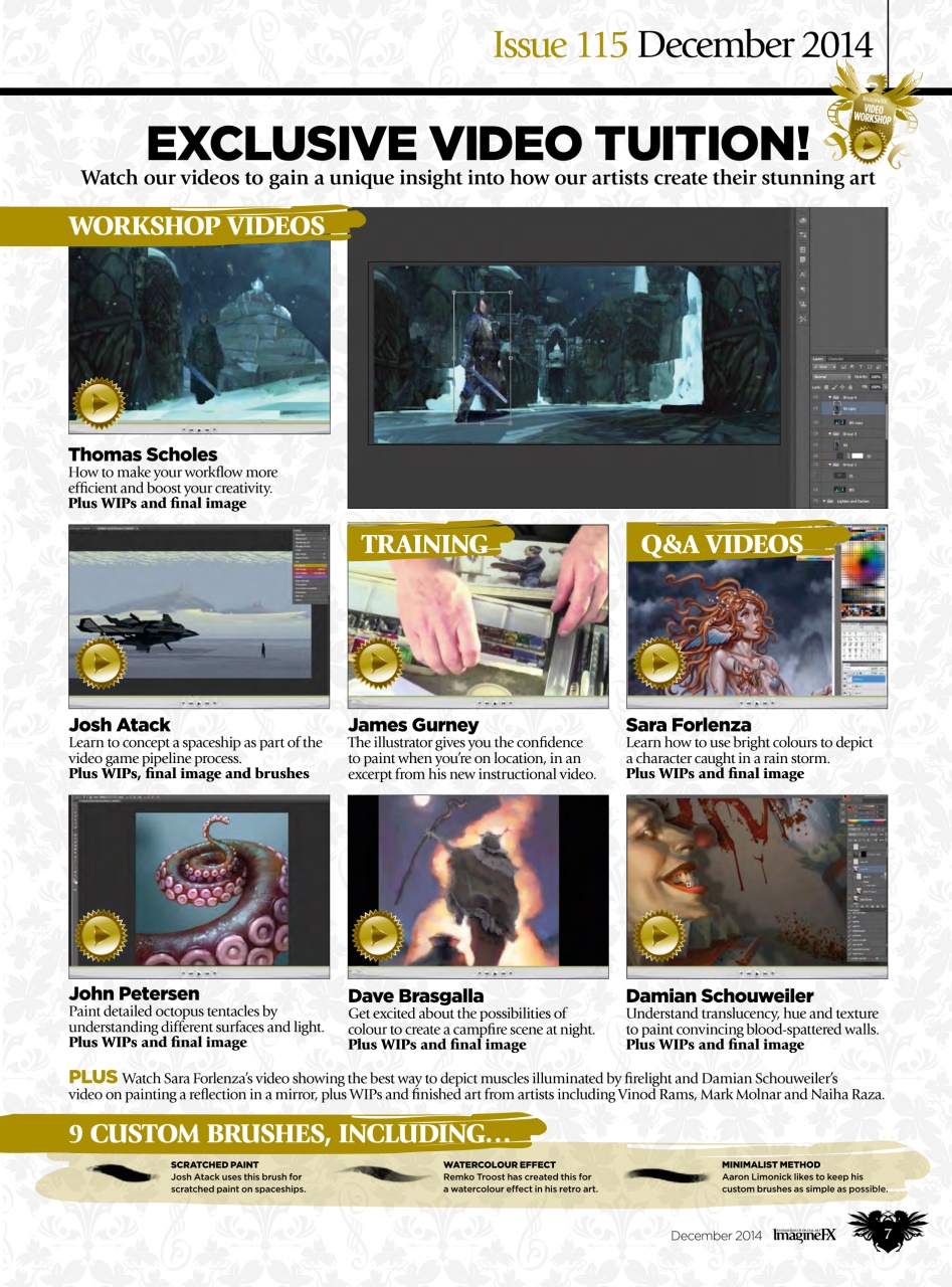 ImagineFX Preview Pages