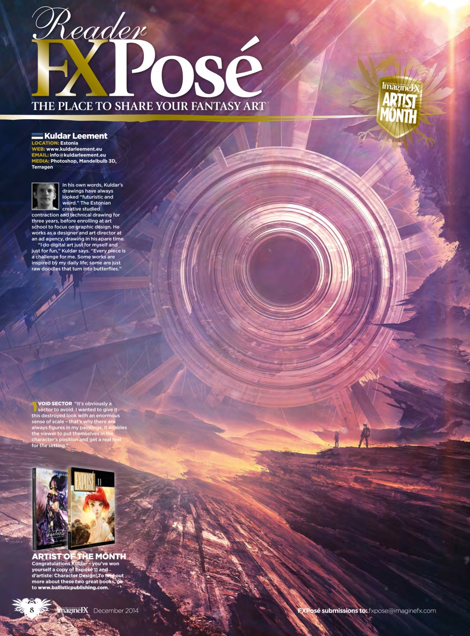 ImagineFX Preview Pages